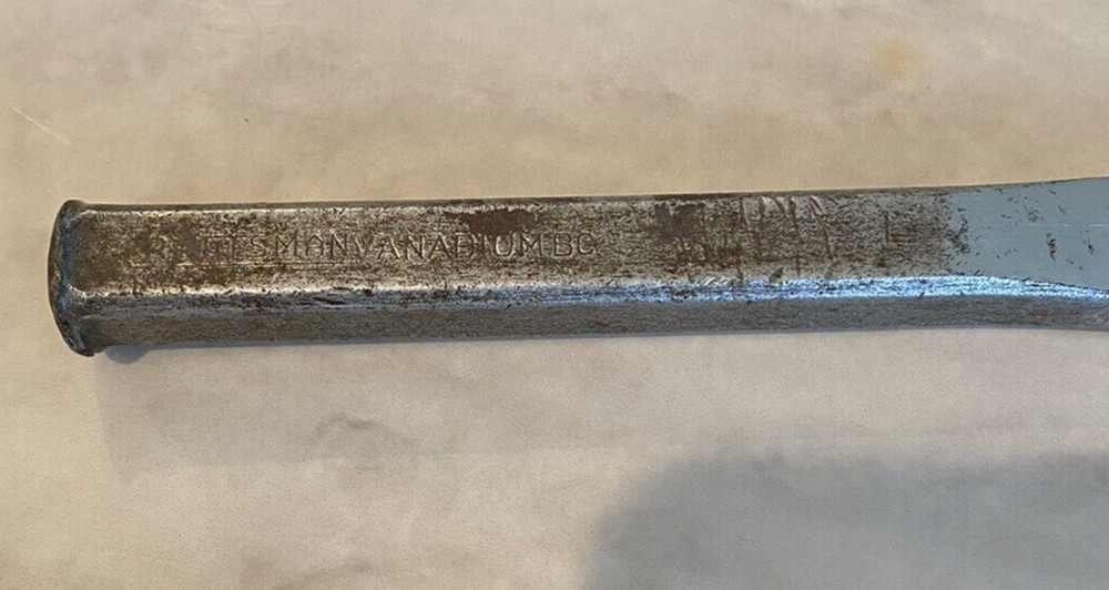 Craftsman (Full Underline) Vanadium BC Chisel 5/16 Square Shank USA