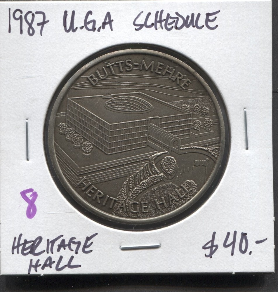 1987- U.G.A Schedule- Heritage Hall