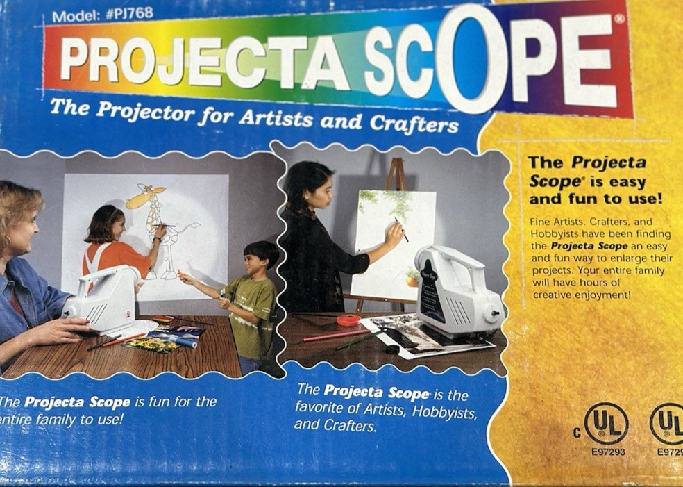 Projecta Scope The Projector For Artists And Crafters