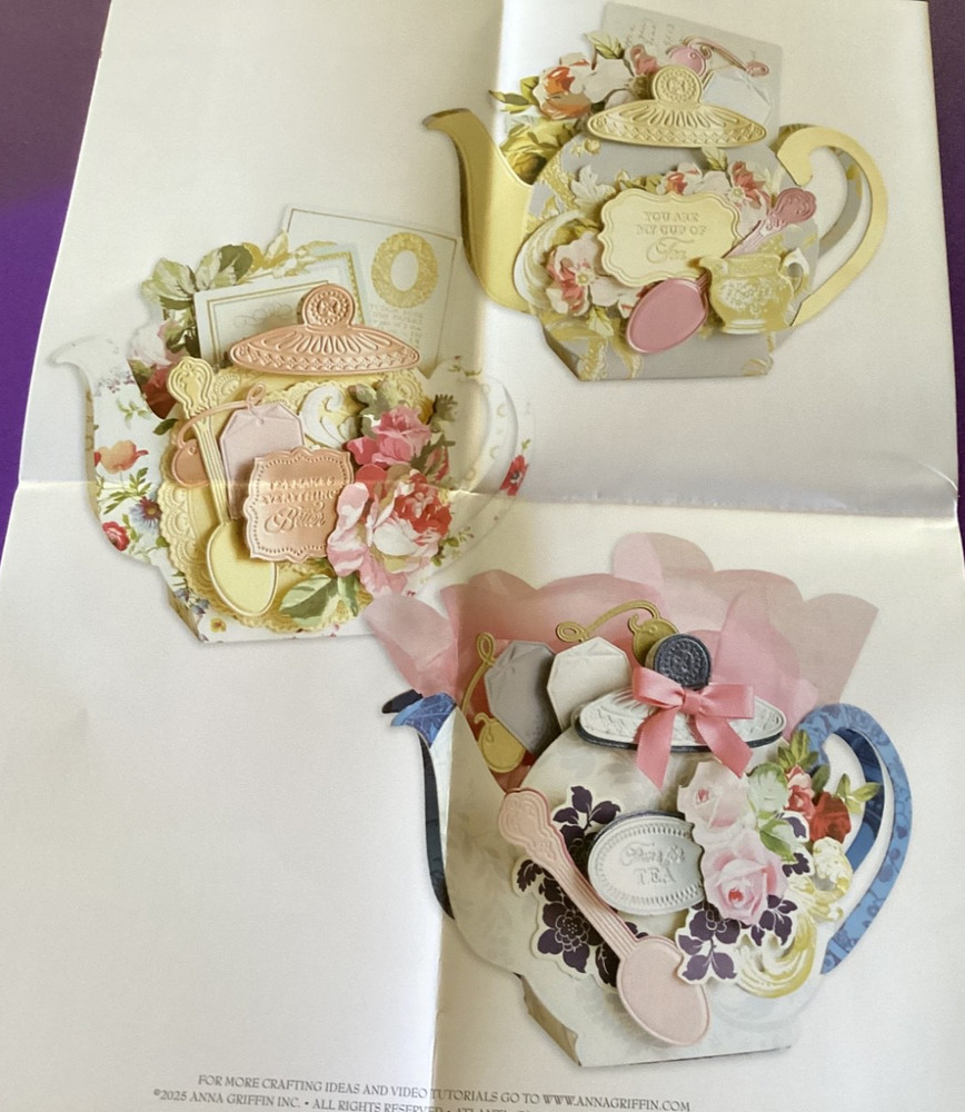 Anna Griffin Teapot Box Dies