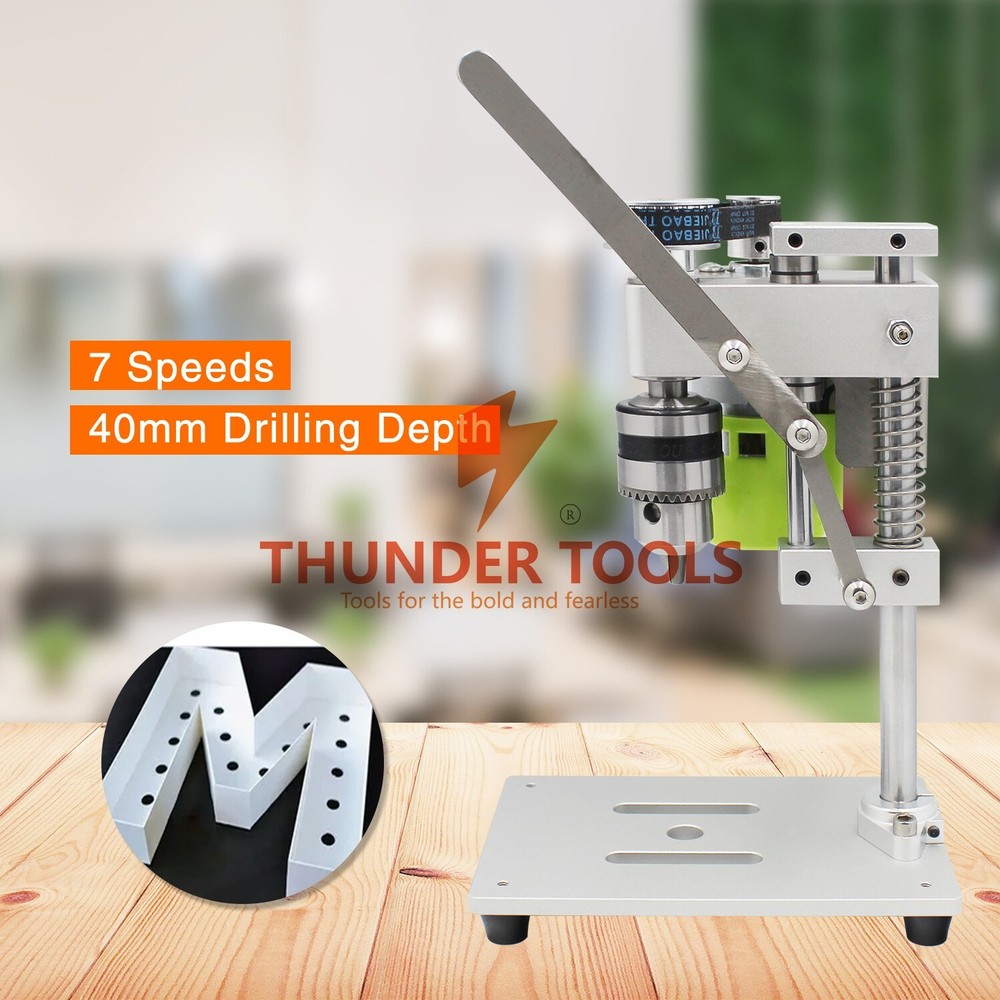 Thunder Tools Mini Bench Drill Press Small Benchtop Drill Press High Precison