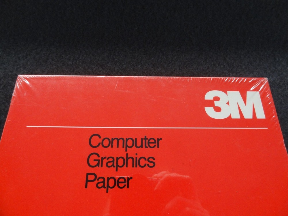 NEW 3M 100-Sheets Computer Graphics Paper 180 Premium 7500 Maker Plotter 8.5x11