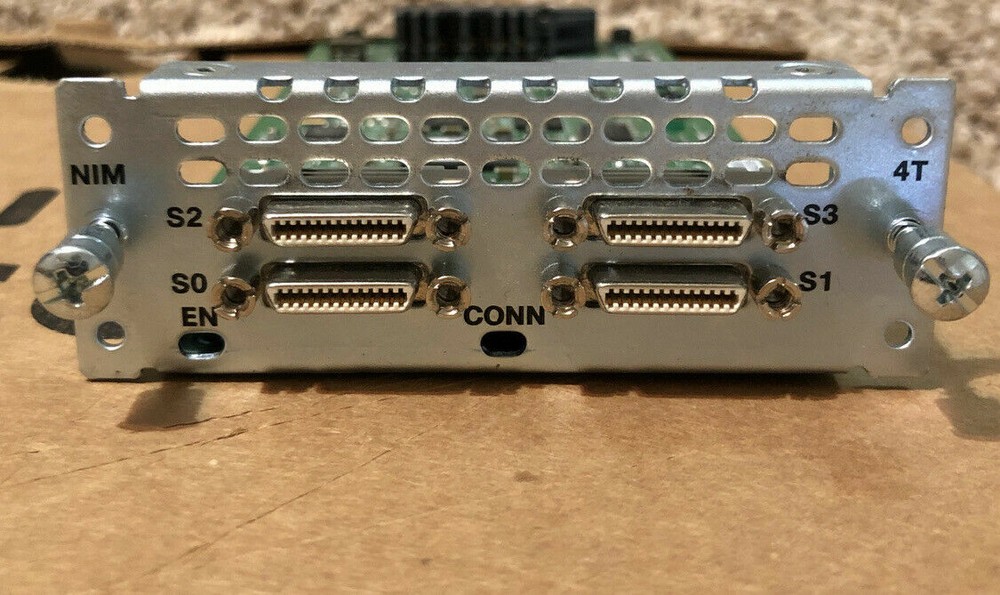Cisco NIM-4T 4-Port Serial WAN Network Interface Card