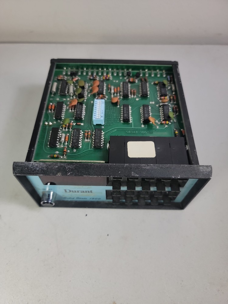 DURANT SOLID STATE 1900-512 COUNTER DISPLAY w/ RESET UNTESTED