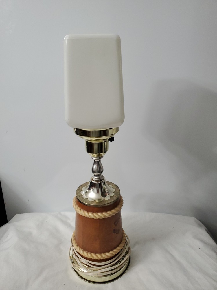 Custom Made Bar Lamp For Dad Man Cave Decor