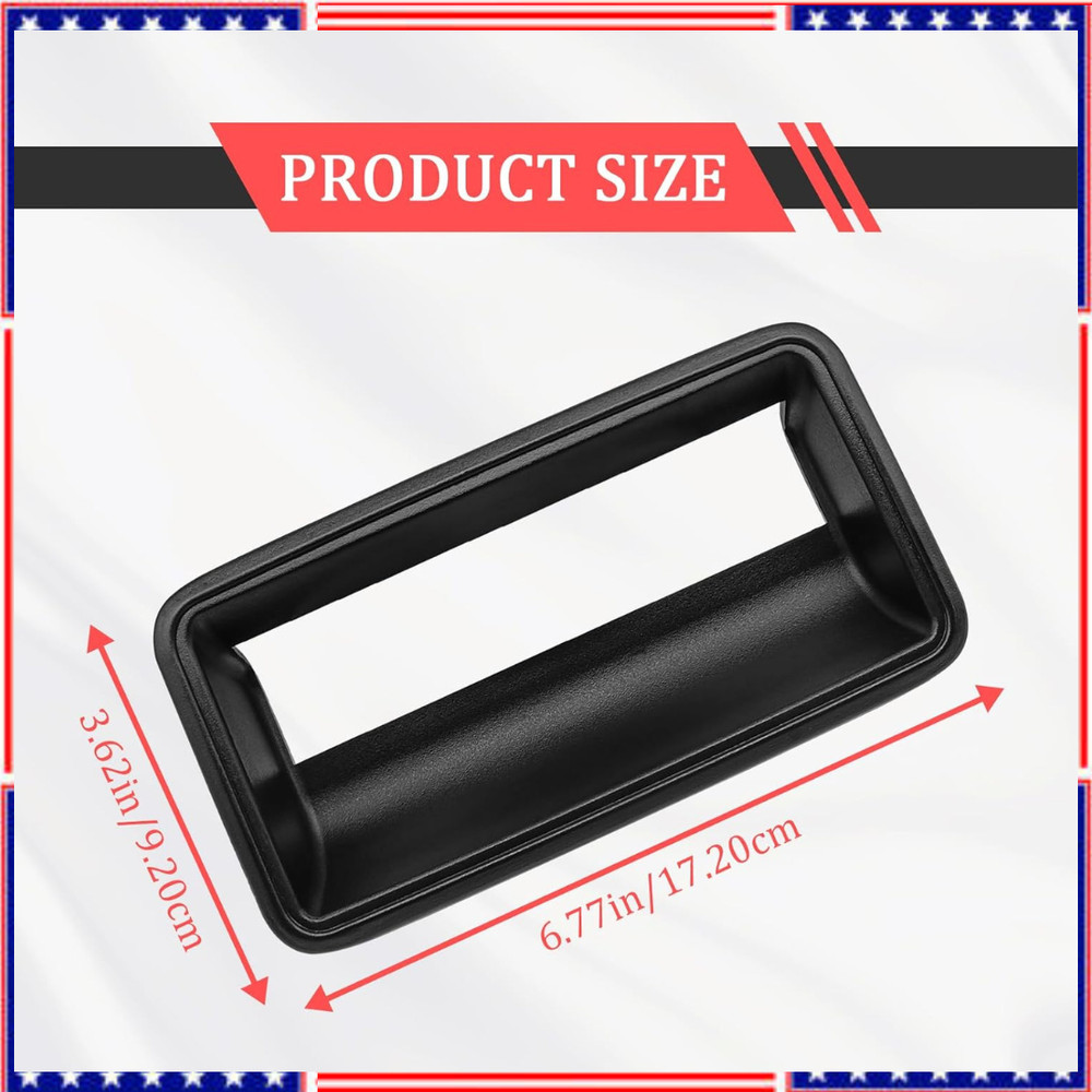 1988-2000 Chevy Pickup Black Outer Tailgate Handle Tail Gate Liftgate -