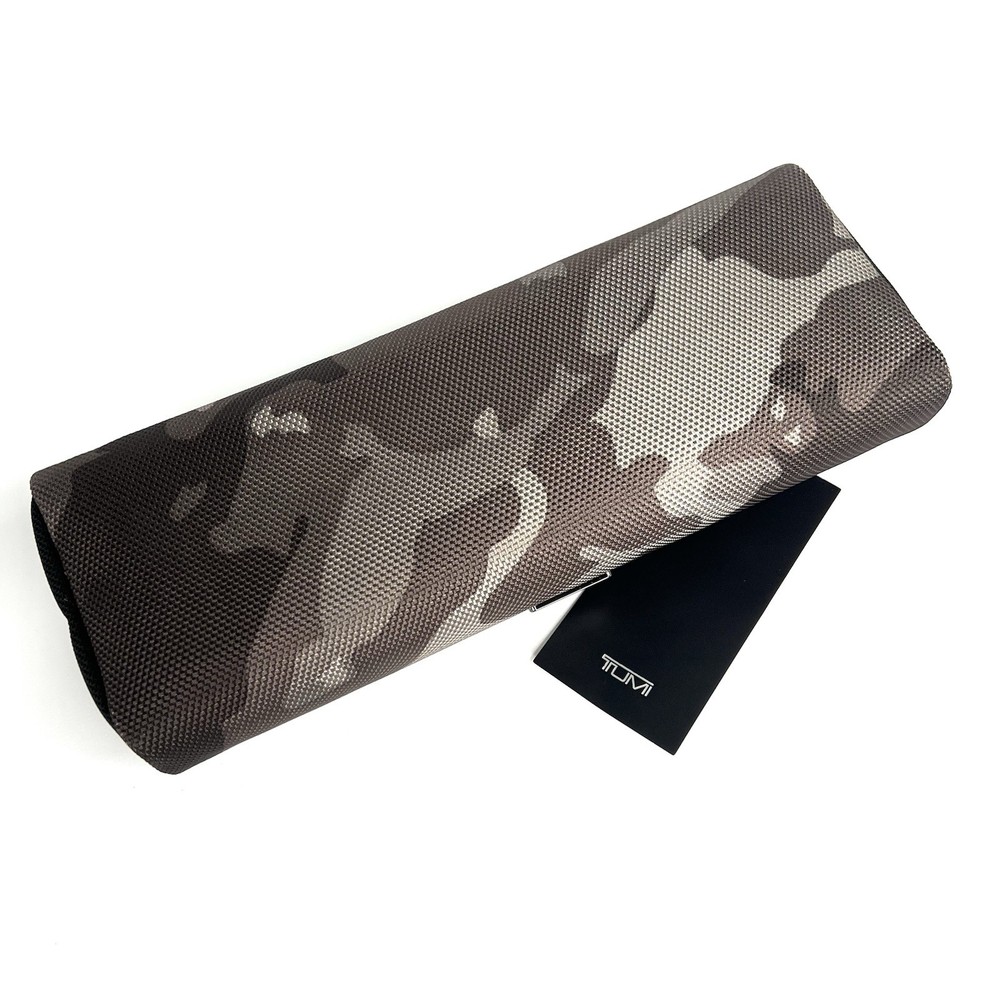 TUMI Accent Accessory Cord Pouch City Map Print Camo Grey Black