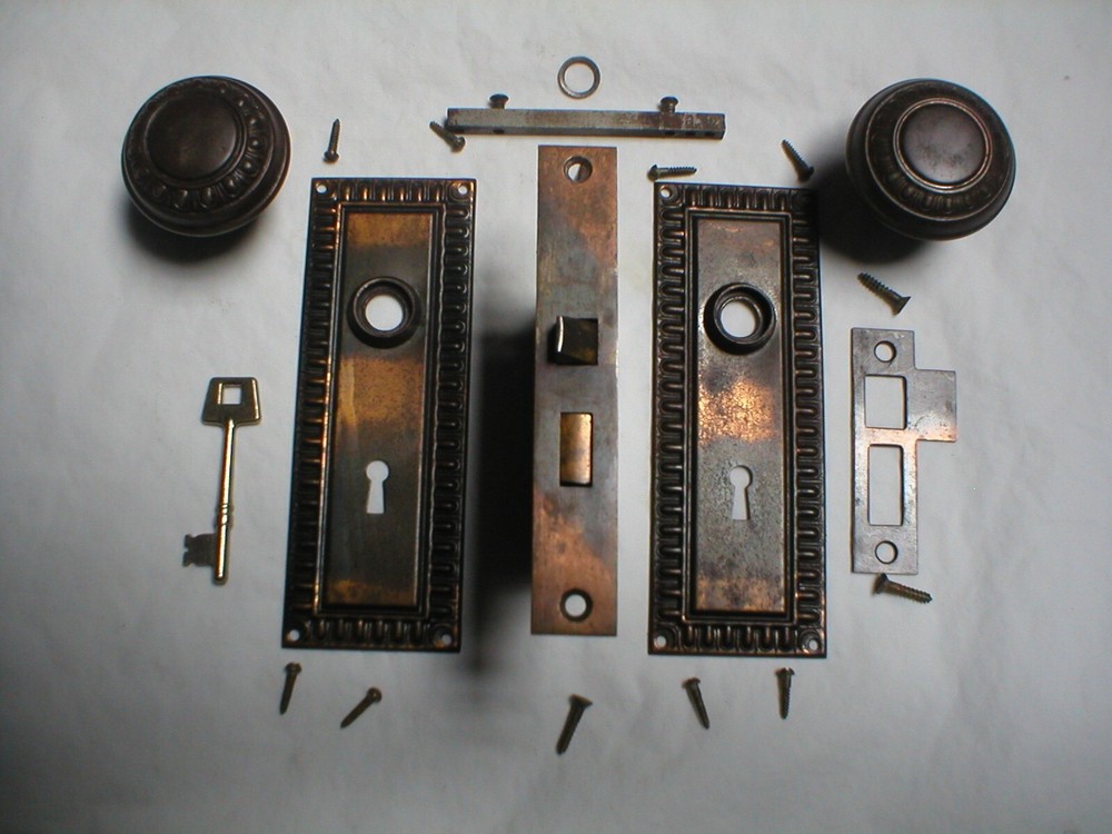Antique Victorian Era Door Hardware