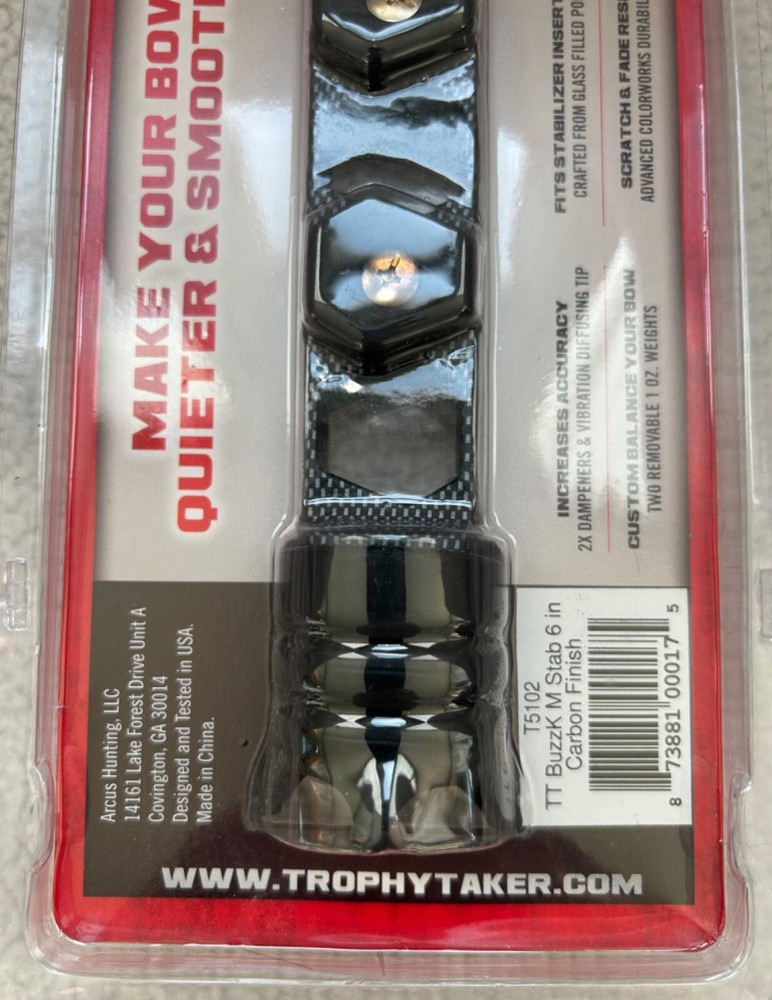 Trophy Taker Buzz Killer Stabilizer - Black (BB)