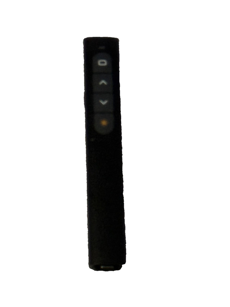 Black Slim USB Wireless Laser Pointer Presenter Mouse Remote Control