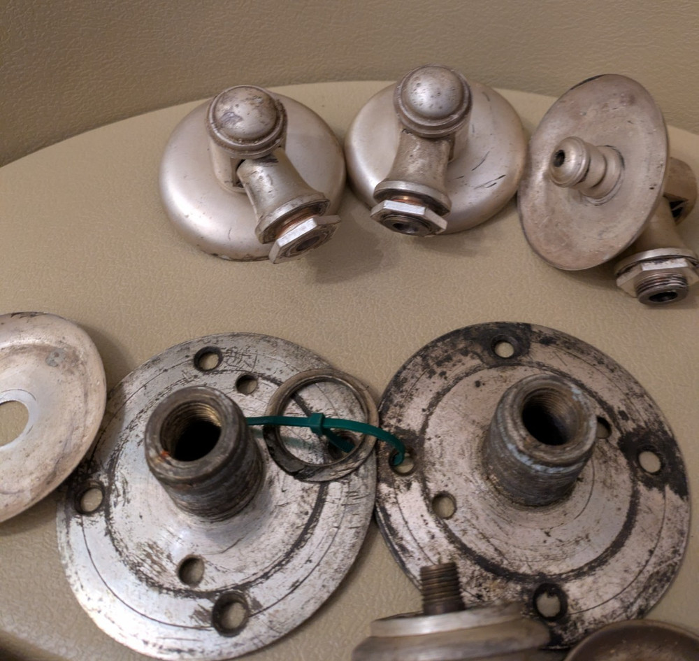 OLD GLASS GAS LIGHTING SPARES