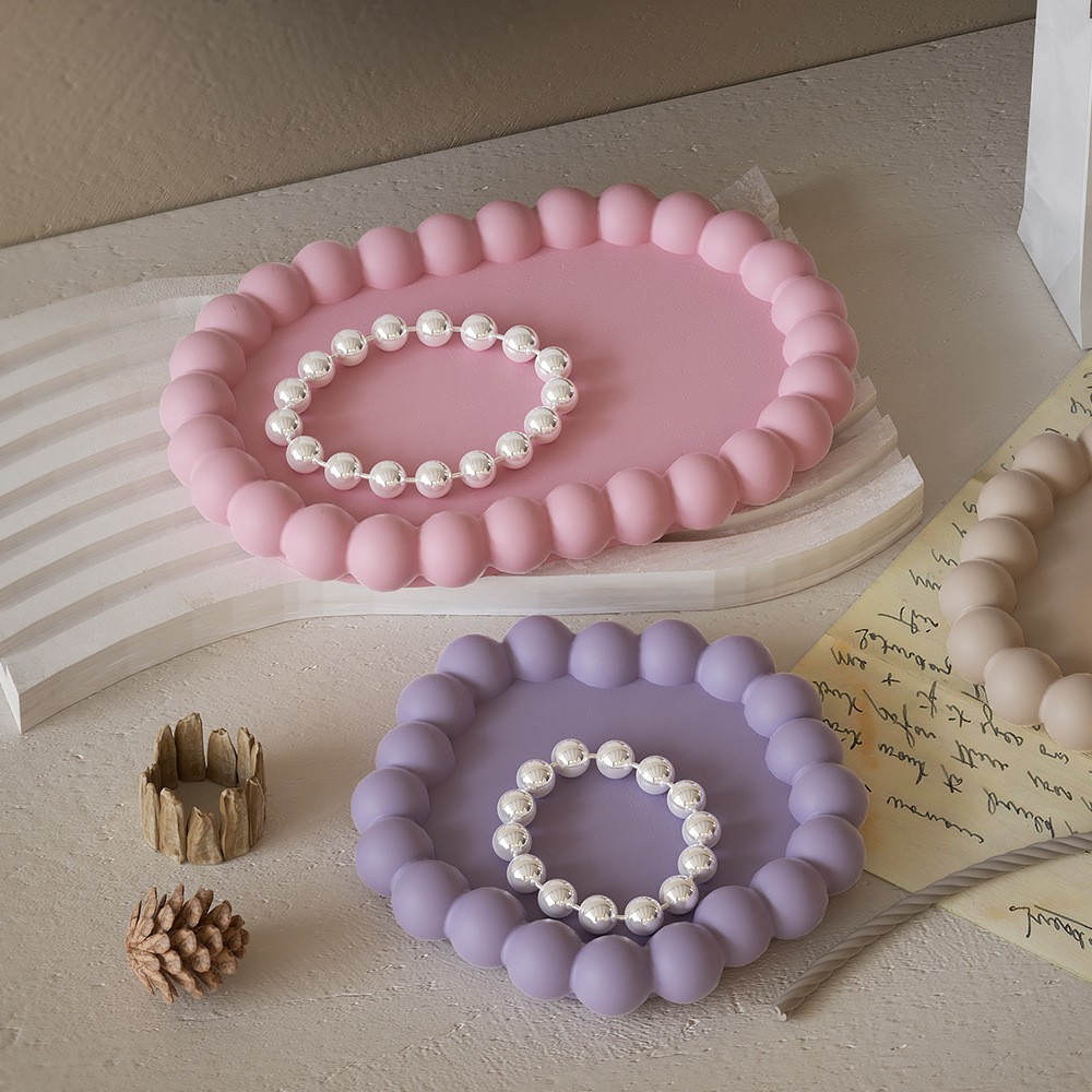 Bubble coaster geometric dropper grinder