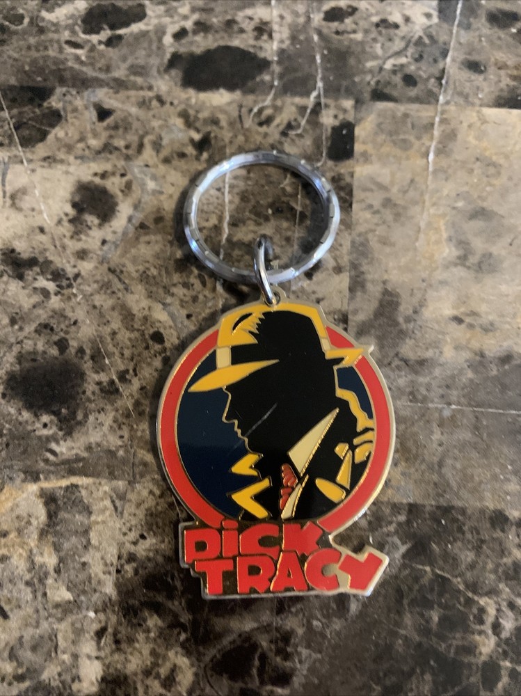 Disney Dick Tracy Keychain 90's