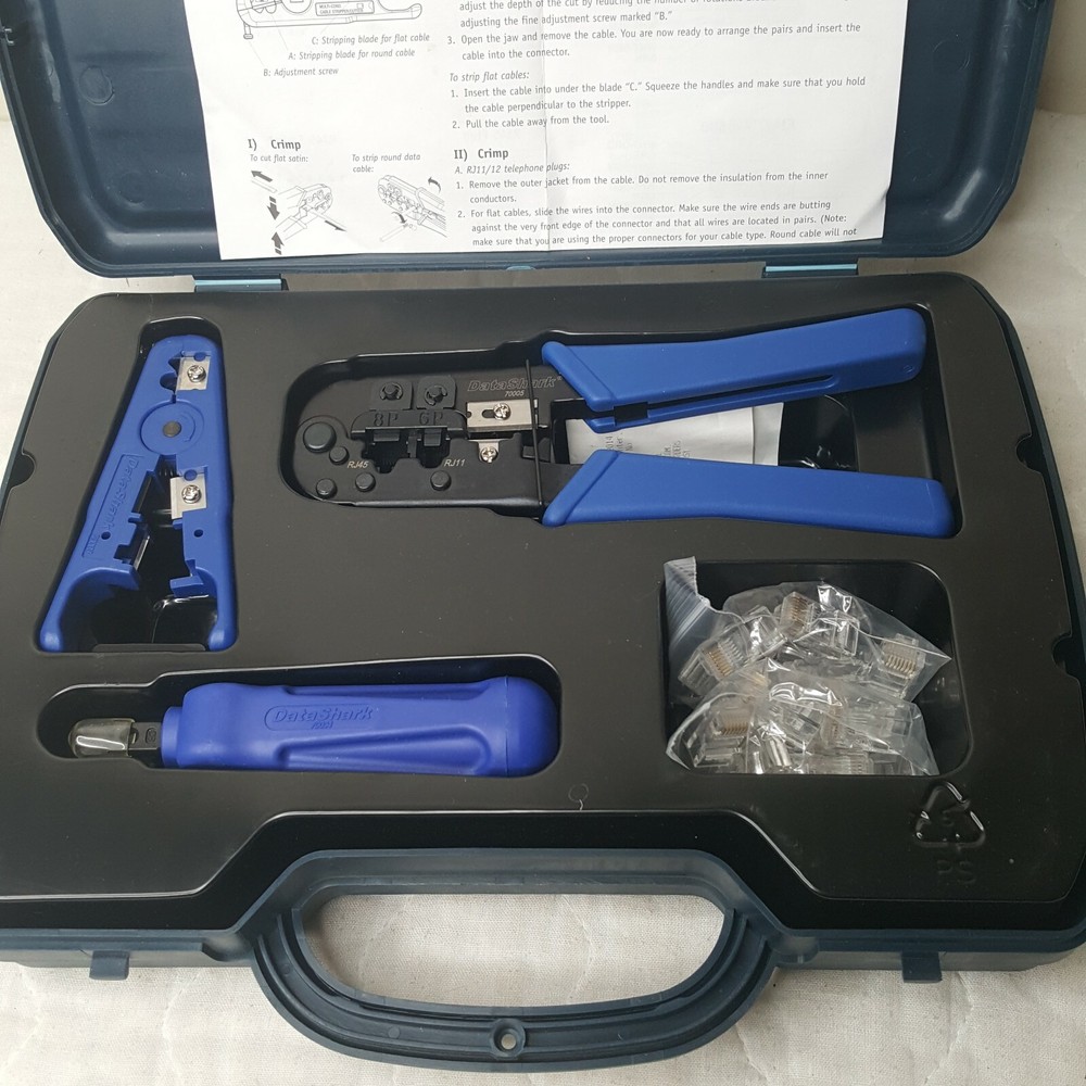 DataShark Digital Cable and Satellite Tool Kit w Case PA70007