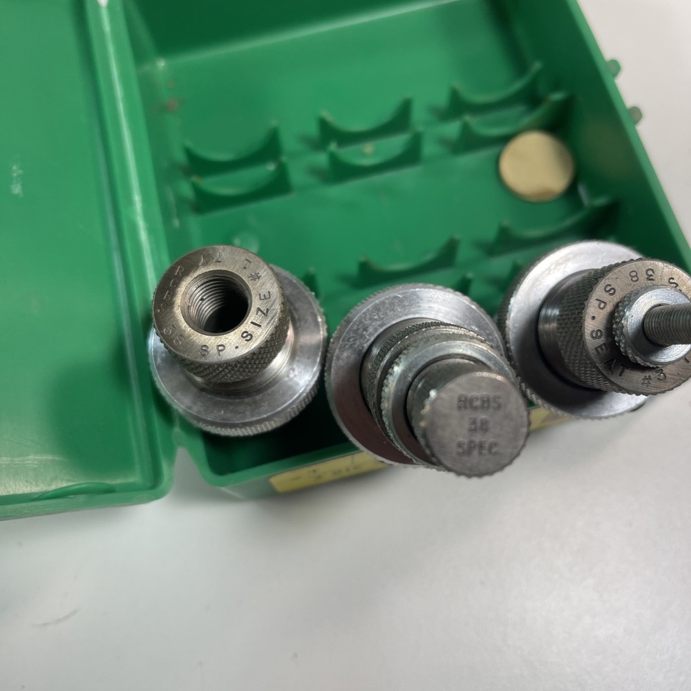 RCBS Reloading Dies #18305 B ~ 3 Die Set .38 Special RN