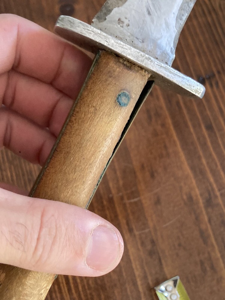 WWII US Theater Made Knife 7” Blade