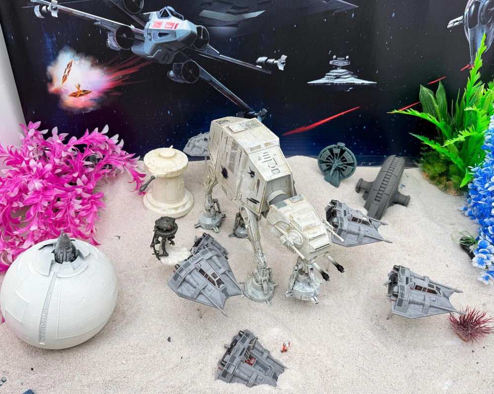 Hoth At-At & Probe Droid