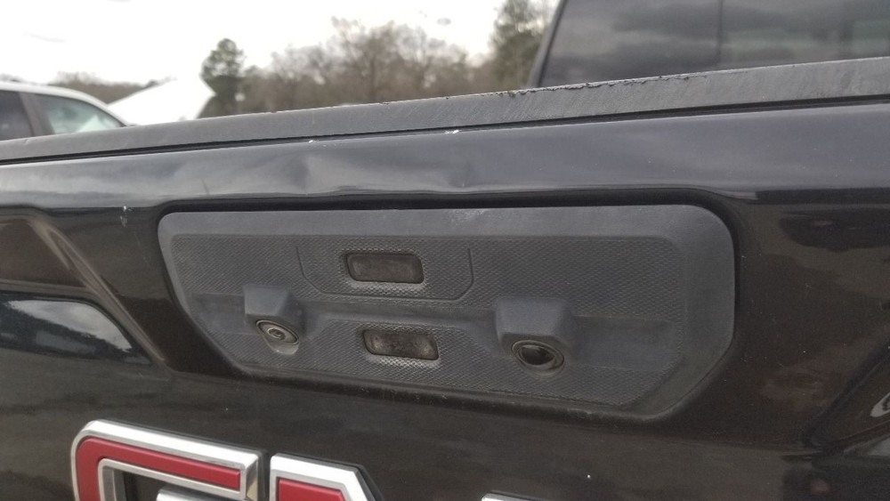 21 GMC SIERRA 2500 SLT TAILGATE ASSEMBLY BLACK MULTIFUNCTION