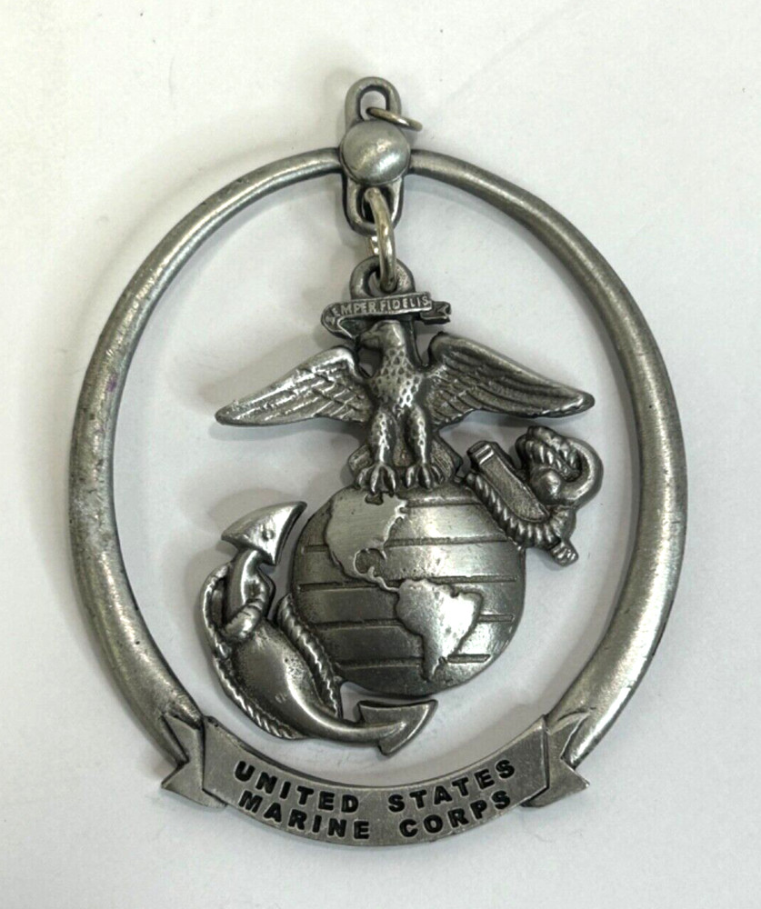 US Marine Corps EGA Pewter Ornament