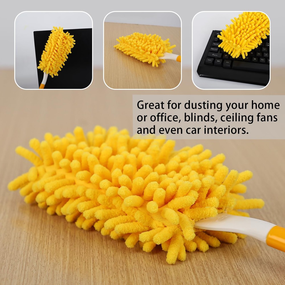 360 Degree Duster Refills, Heavy Duty, 4 Pack, Yellow