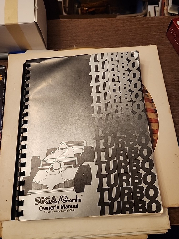 ORIGINAL-SEGA-TURBO-OWNERS MANUAL