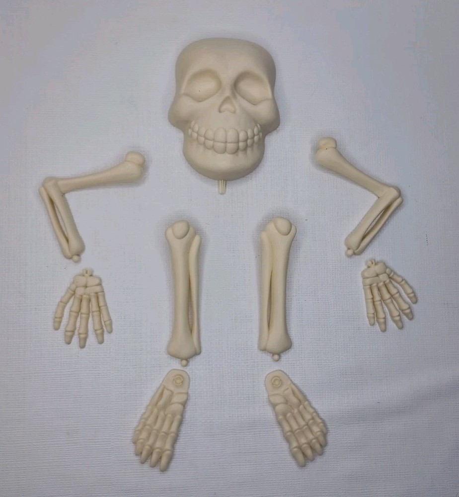 Halloween Skeleton Pumpkin Decoration