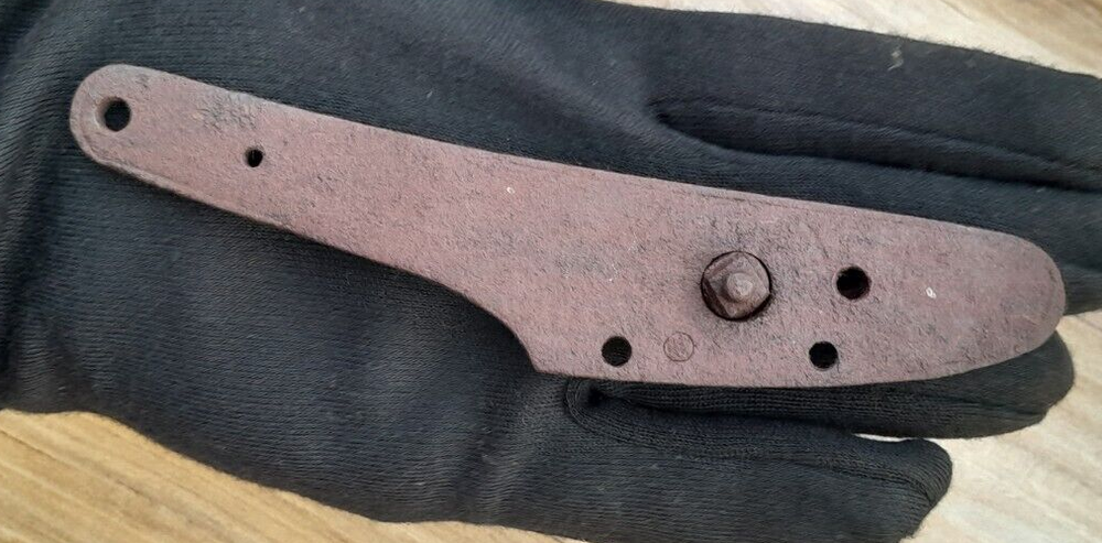 18's BLACK POWDER PERCUSSION MUZZLELOADER PLATE only RIFLE MUSKET