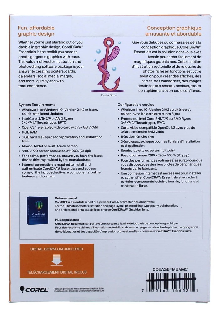 Corel Draw Essentials Software