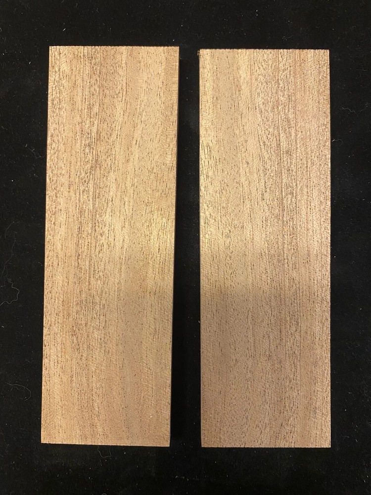 African Mahogany Knife Handle Scales