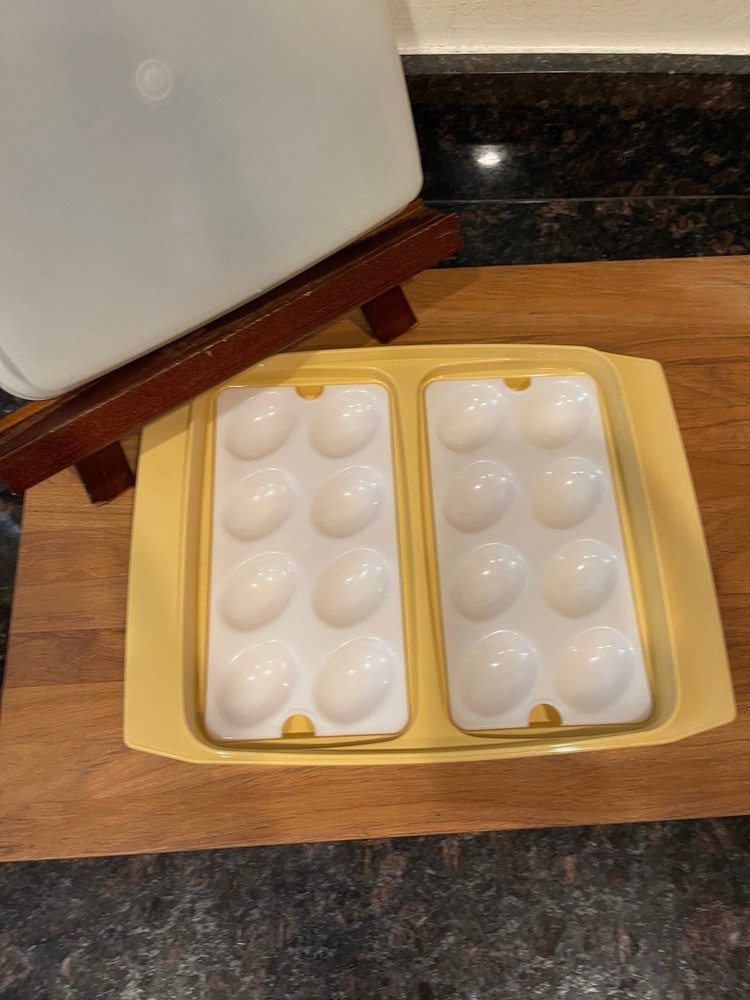 Vintage MCM Tupperware Deviled Egg Keeper
