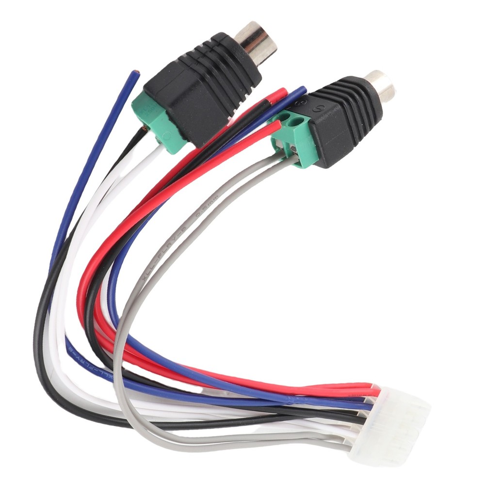 Power Input Speaker Wire Harness 10pin Power Harness Secure Connection For RHQG