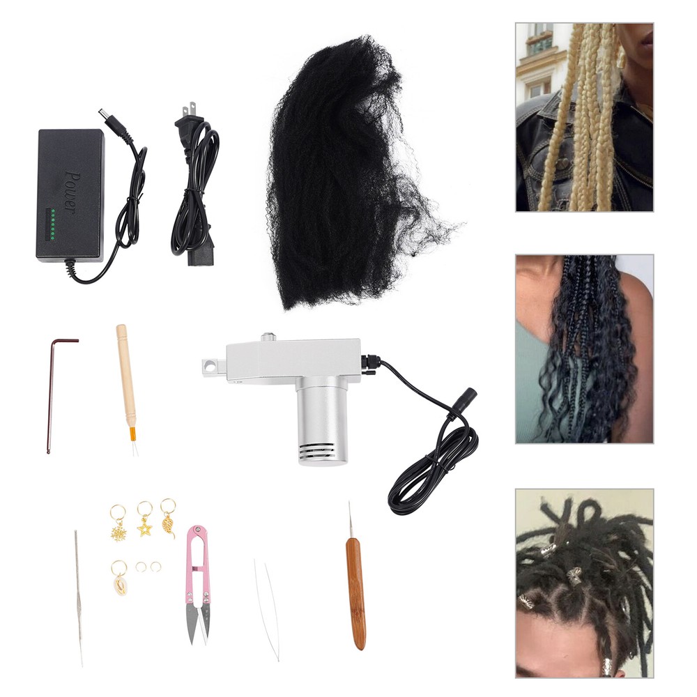 🚨Electric Automatic Dreadlock Machine Loc Dreading Hair