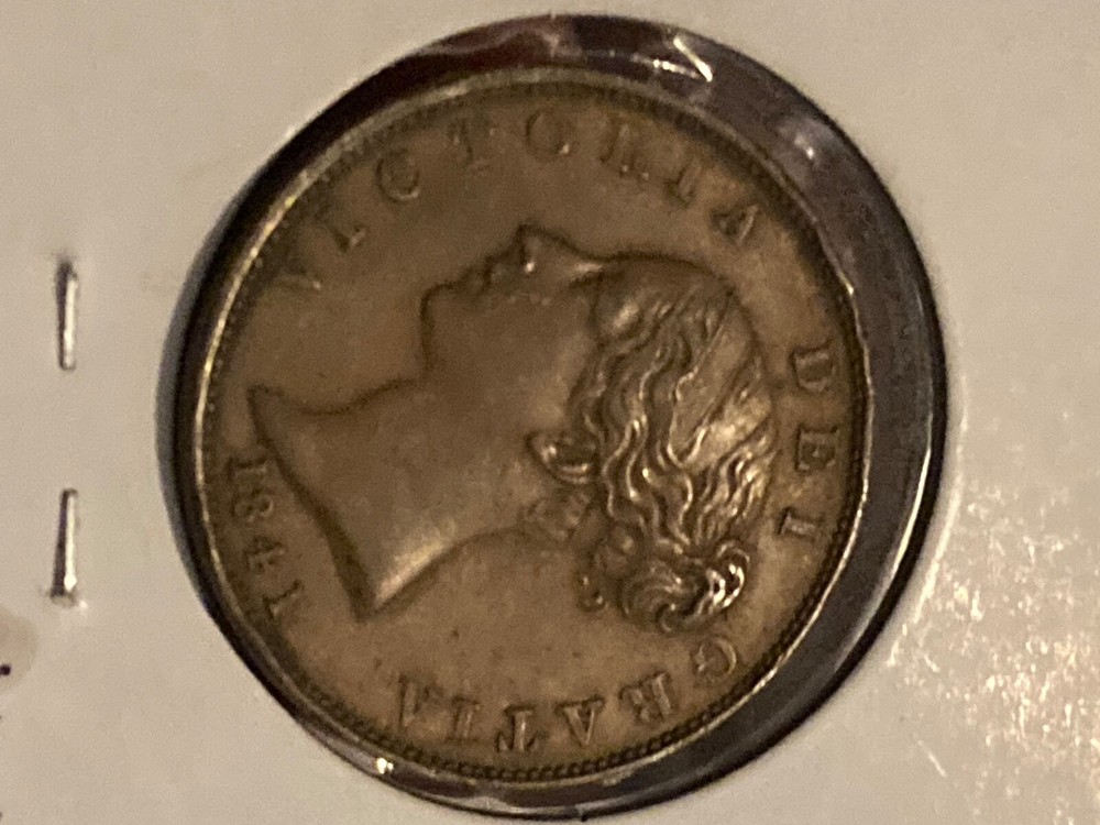 Great Britain 1841 1/2 Penny K-726
