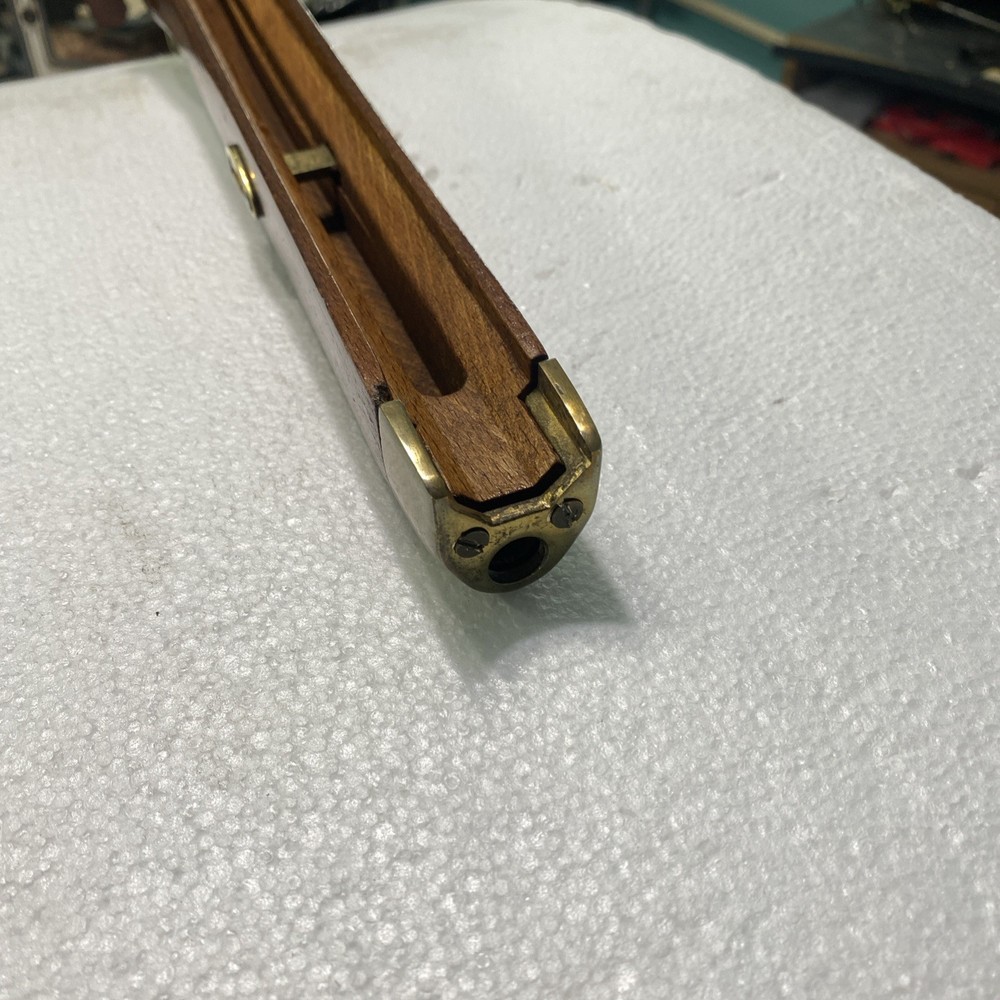 CVA Hawken Muzzleloader Stock 15/16” Complete with Engraved Lock.