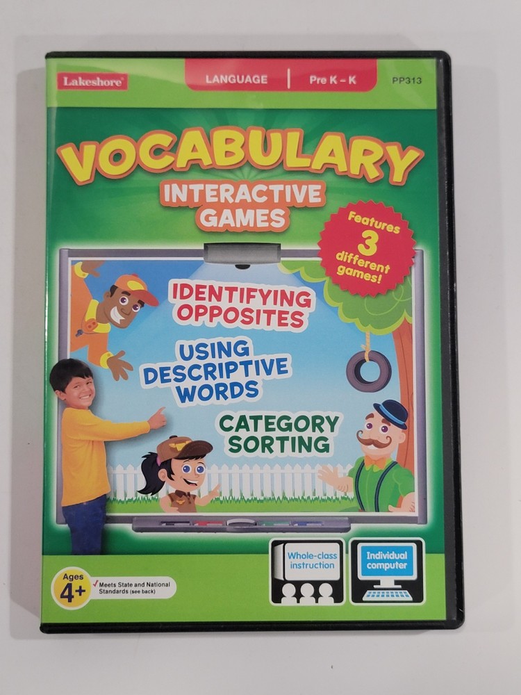 9 Lakeshore Math Reading Science Learning CD-ROM (PC/MAC) Grade Pre-K - K & 1st