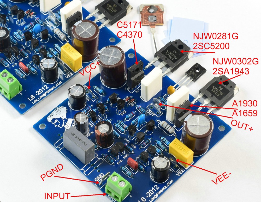 Audio Power HANDBOOK Blameless Design Class-B Dual Amplifier Board