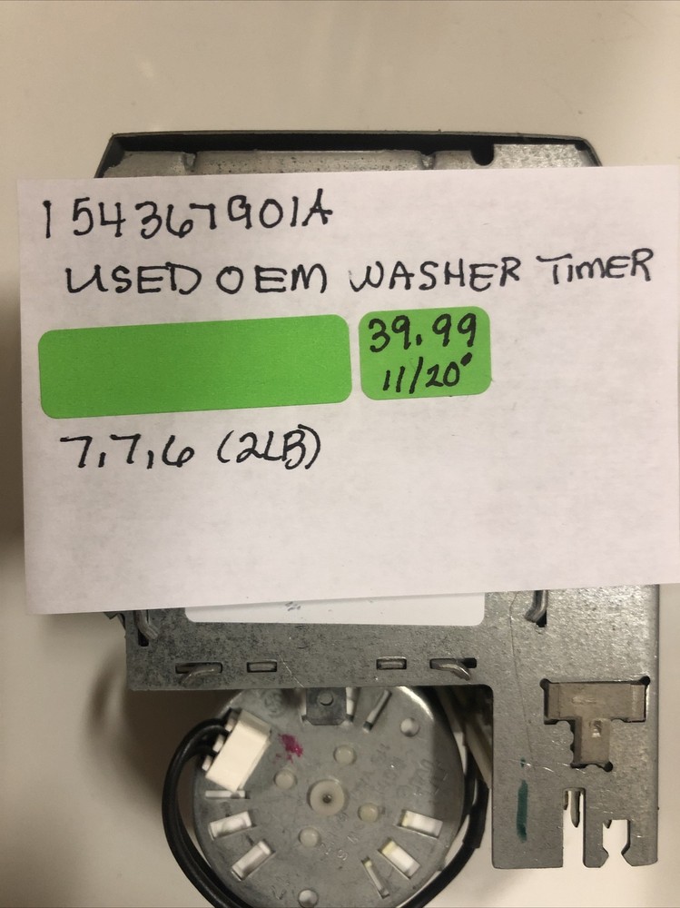 154367901A OEM Washer Timer