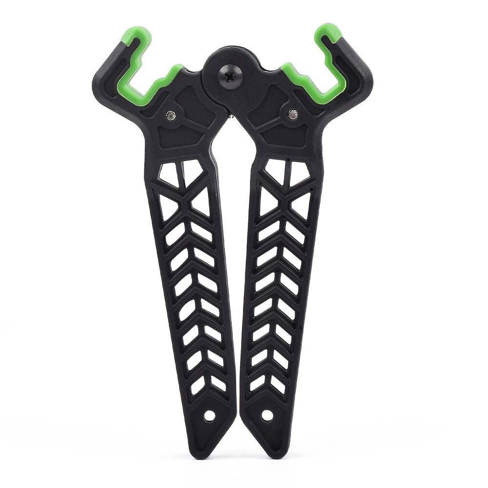 Compound Bow Stand Holder Bracket Kick Rack Archery Support Shoot Target Hunting