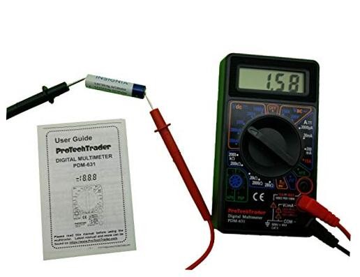 7 Function Digital Multimeter AC DC Voltage Basic Digital Multimeter PDM631