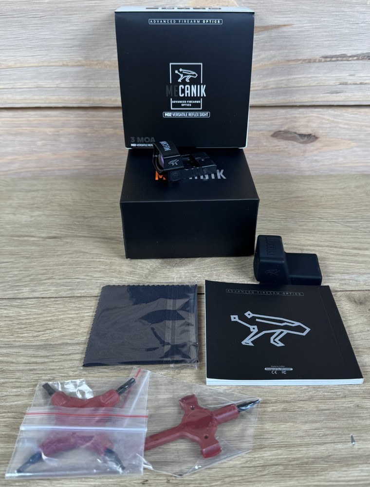 CANIK MECANIK MO2 Reflex 3 MOA Red Dot Sight - PACN1102