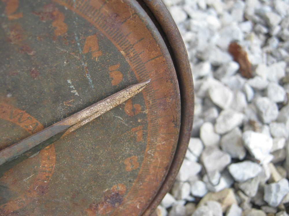 Antique Vintage Rusty Primitive Iron Sledge Hammer Head 5.5 lbs