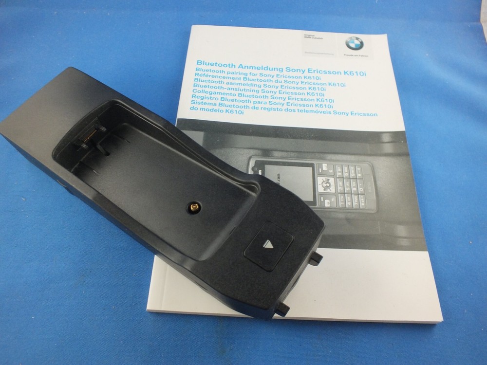 Original snap in holder adapter BMW Sony Ericsson K610i mobile case instructions