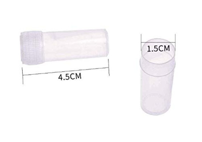 5ML Plastic Sample small Bottles Vial Storage with Lid Vial Storage Container...
