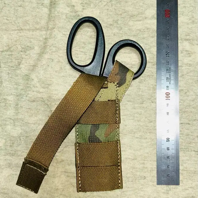 Tactical MultiCam Medic Shears with Holster