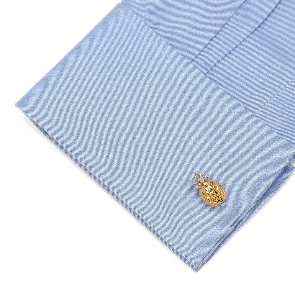 Pineapple 3D Cufflinks