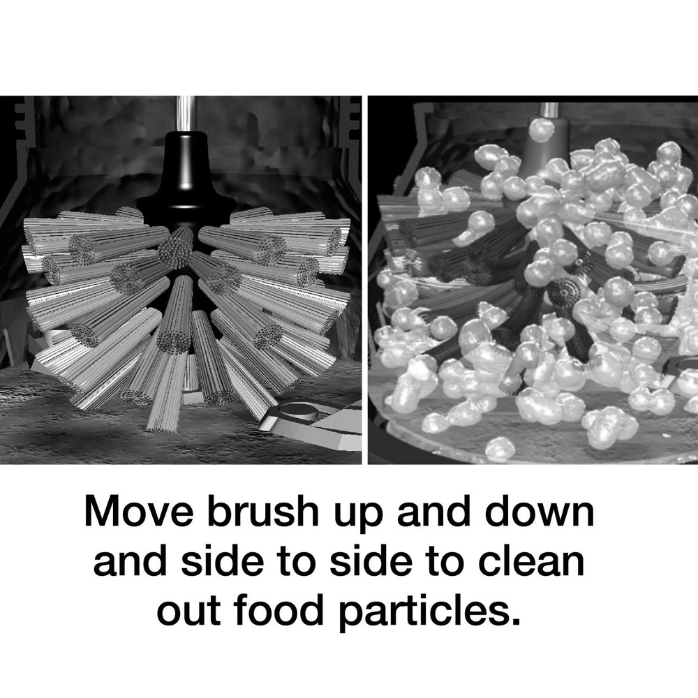 Next by Danco 10850X Gray/White Plastic Garbage Disposal Brush 3.7 W in.