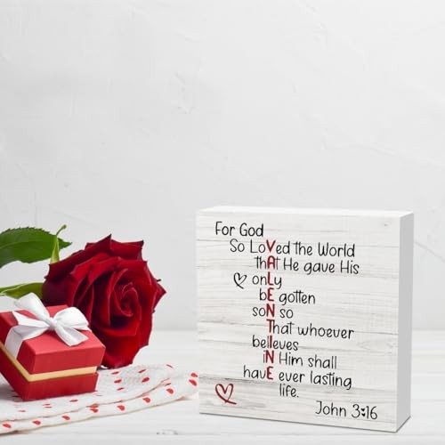 Christian Valentines Day Decor Bible Verse Scriptures Valentines Decorations