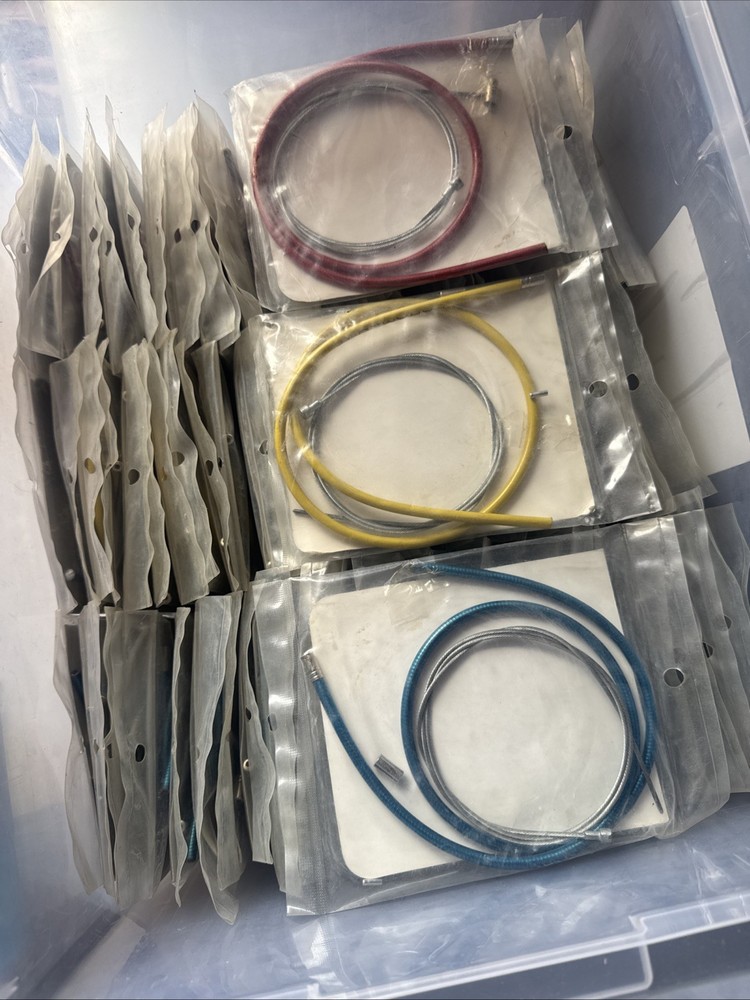 Schwinn Paramount Competition Front Brake Cable And Lined Casing Blue Crystal