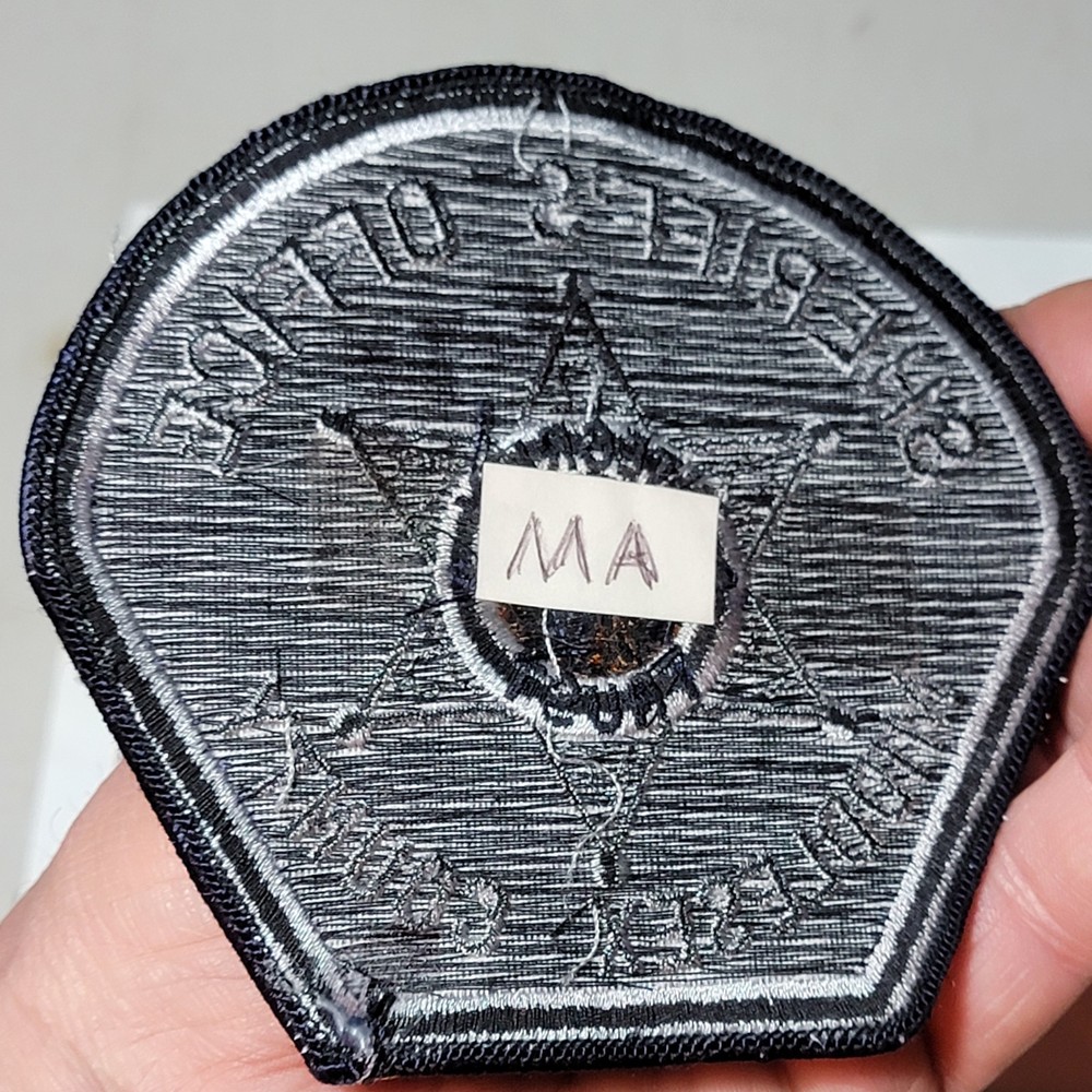 MK2 B7 Police patch Massachusetts Middlesex County Sheriff Sheriff's Office