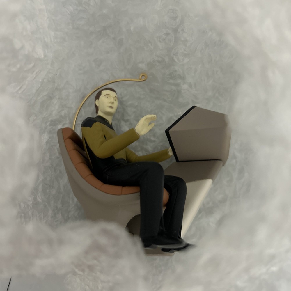 Hallmark Ornament Star Trek: The Next Generation "COMMANDER DATA" NIB